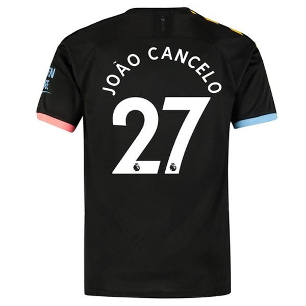 Camiseta Manchester City NO.27 Cancelo 2ª Kit 2019 2020 Negro